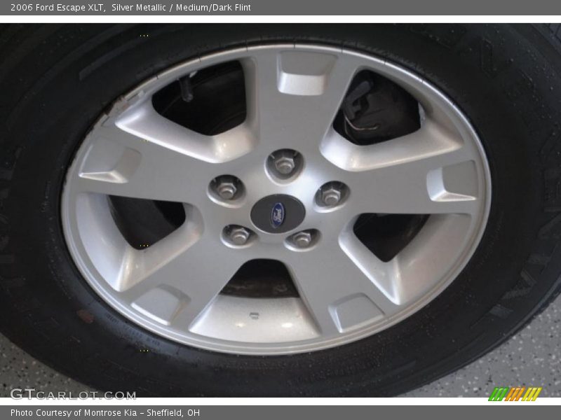 Silver Metallic / Medium/Dark Flint 2006 Ford Escape XLT