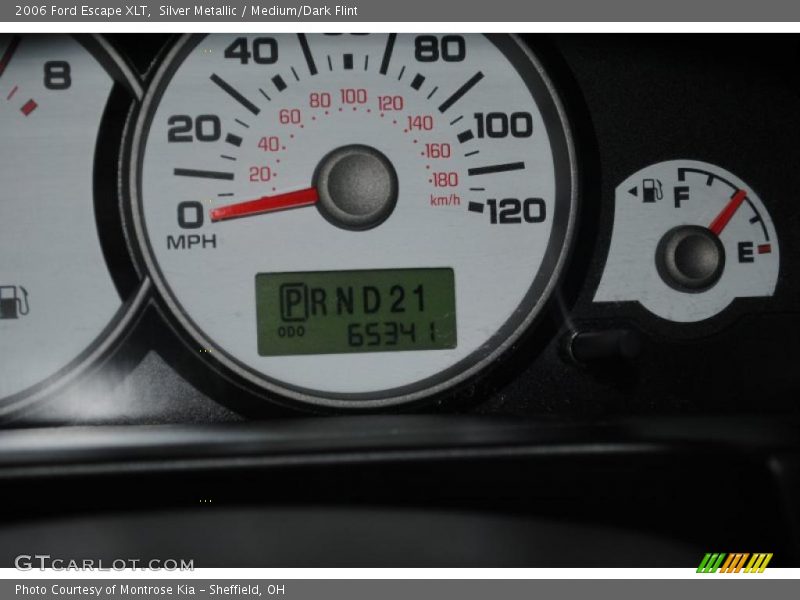 Silver Metallic / Medium/Dark Flint 2006 Ford Escape XLT