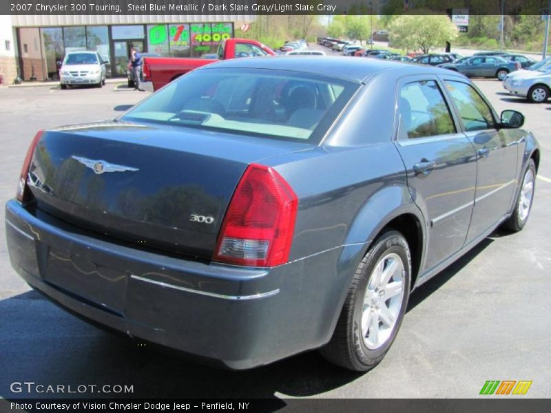 Steel Blue Metallic / Dark Slate Gray/Light Slate Gray 2007 Chrysler 300 Touring