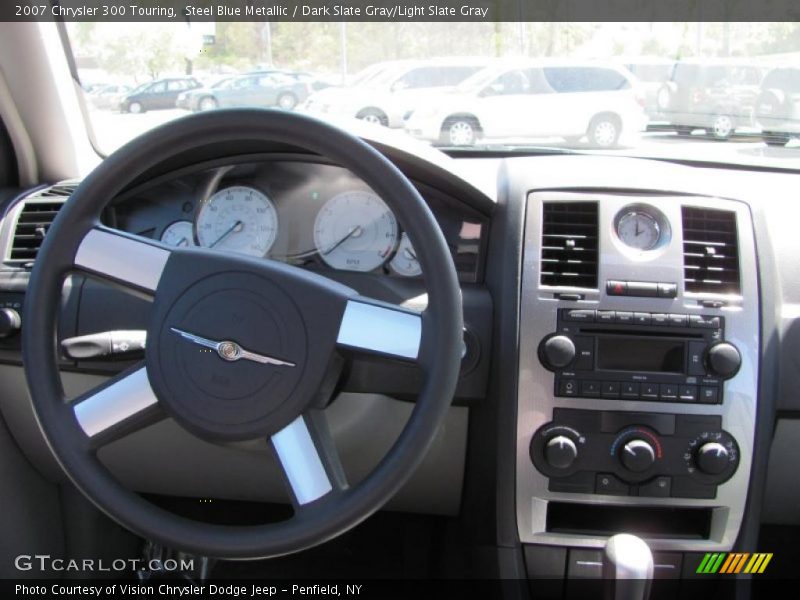 Steel Blue Metallic / Dark Slate Gray/Light Slate Gray 2007 Chrysler 300 Touring