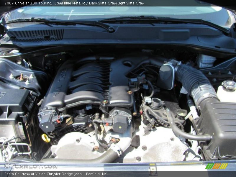 Steel Blue Metallic / Dark Slate Gray/Light Slate Gray 2007 Chrysler 300 Touring