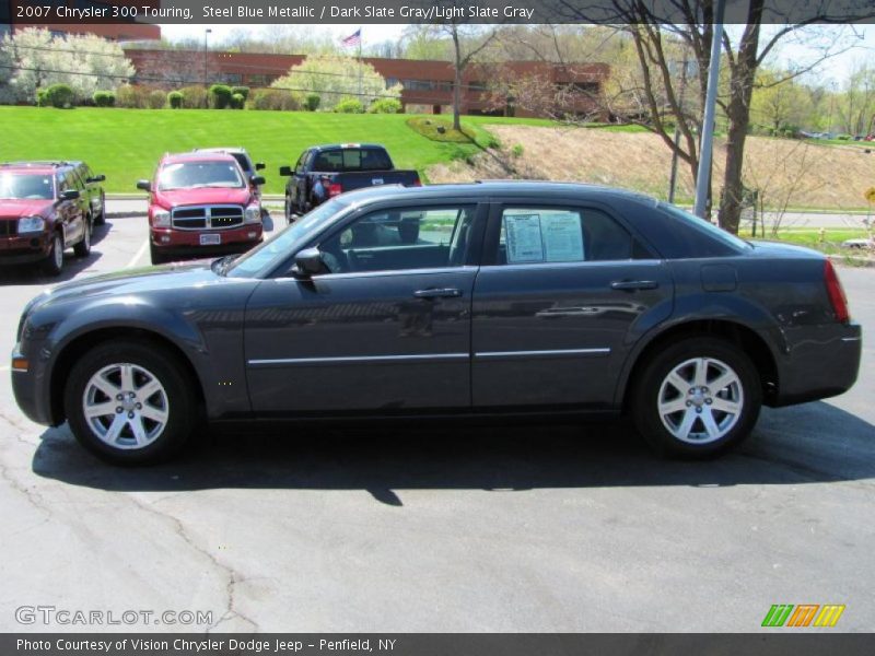 Steel Blue Metallic / Dark Slate Gray/Light Slate Gray 2007 Chrysler 300 Touring