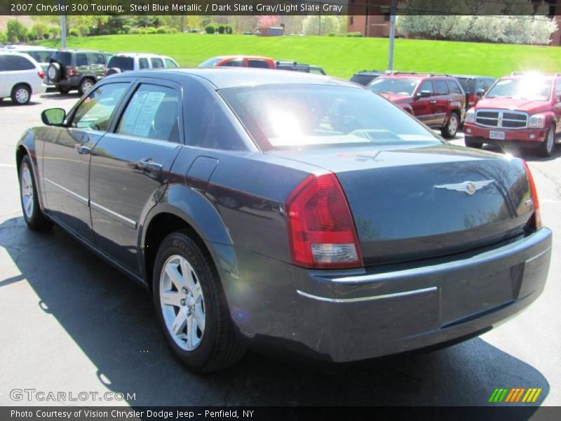 Steel Blue Metallic / Dark Slate Gray/Light Slate Gray 2007 Chrysler 300 Touring