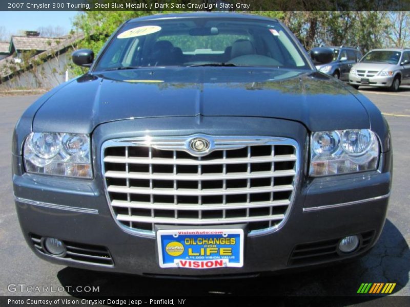 Steel Blue Metallic / Dark Slate Gray/Light Slate Gray 2007 Chrysler 300 Touring