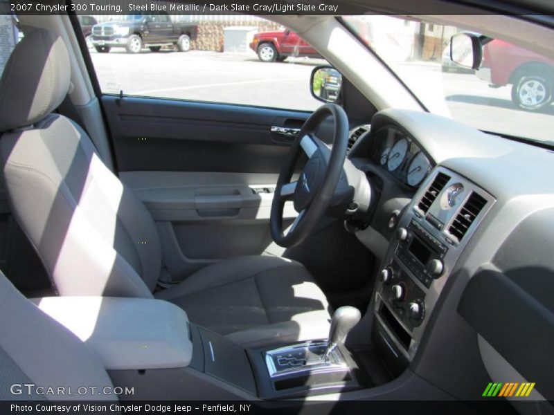 Steel Blue Metallic / Dark Slate Gray/Light Slate Gray 2007 Chrysler 300 Touring