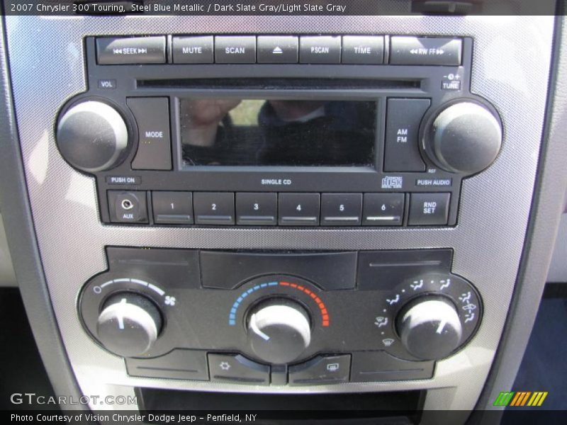 Steel Blue Metallic / Dark Slate Gray/Light Slate Gray 2007 Chrysler 300 Touring