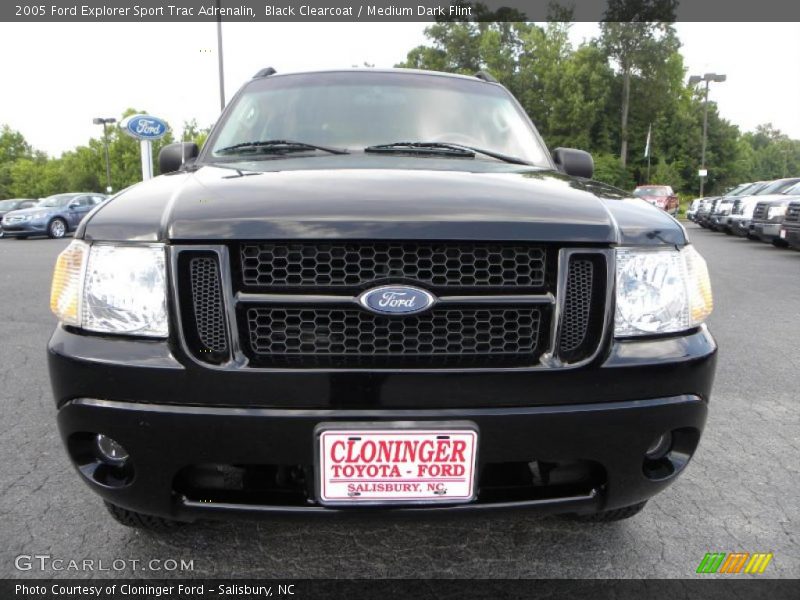 Black Clearcoat / Medium Dark Flint 2005 Ford Explorer Sport Trac Adrenalin