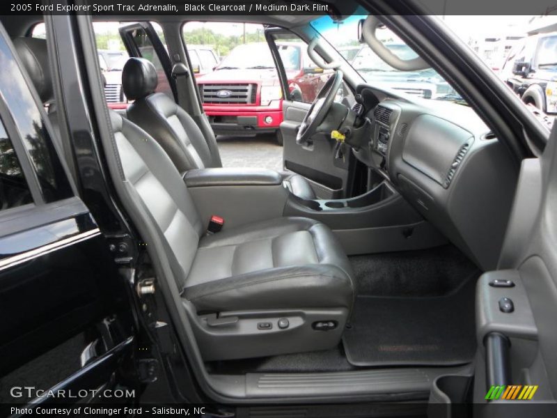 Black Clearcoat / Medium Dark Flint 2005 Ford Explorer Sport Trac Adrenalin