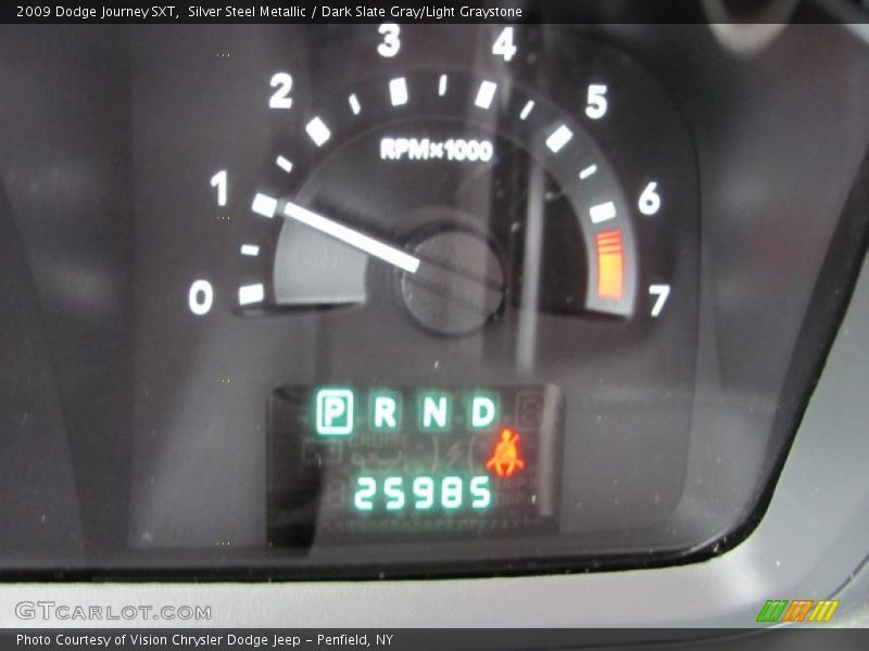 Silver Steel Metallic / Dark Slate Gray/Light Graystone 2009 Dodge Journey SXT