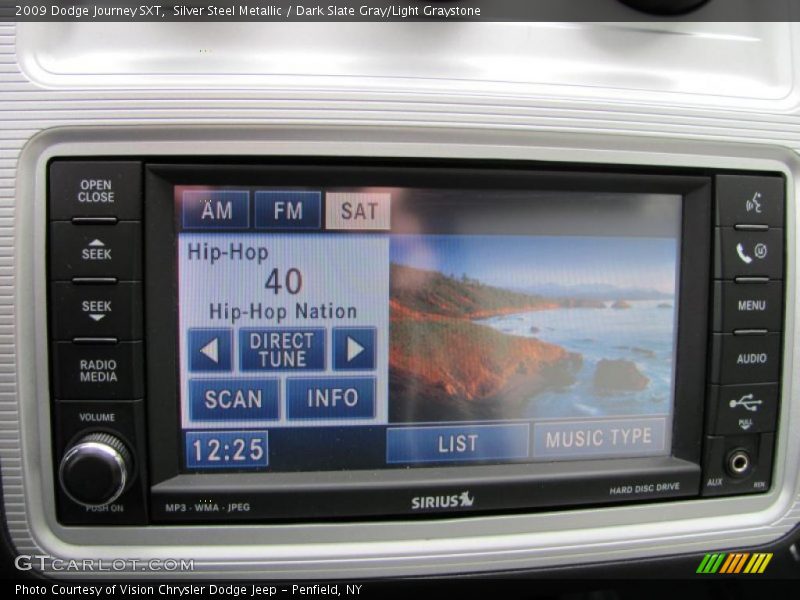 Silver Steel Metallic / Dark Slate Gray/Light Graystone 2009 Dodge Journey SXT