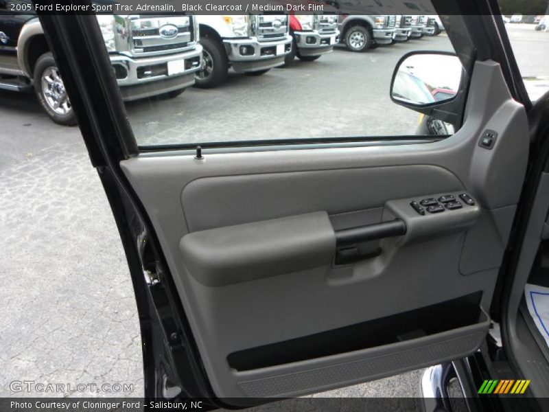 Black Clearcoat / Medium Dark Flint 2005 Ford Explorer Sport Trac Adrenalin