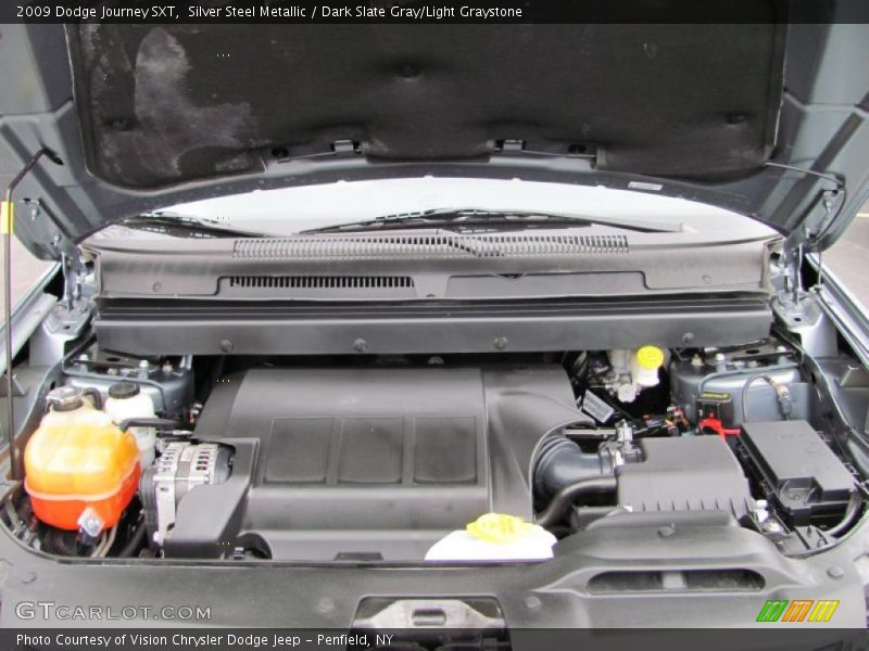 Silver Steel Metallic / Dark Slate Gray/Light Graystone 2009 Dodge Journey SXT