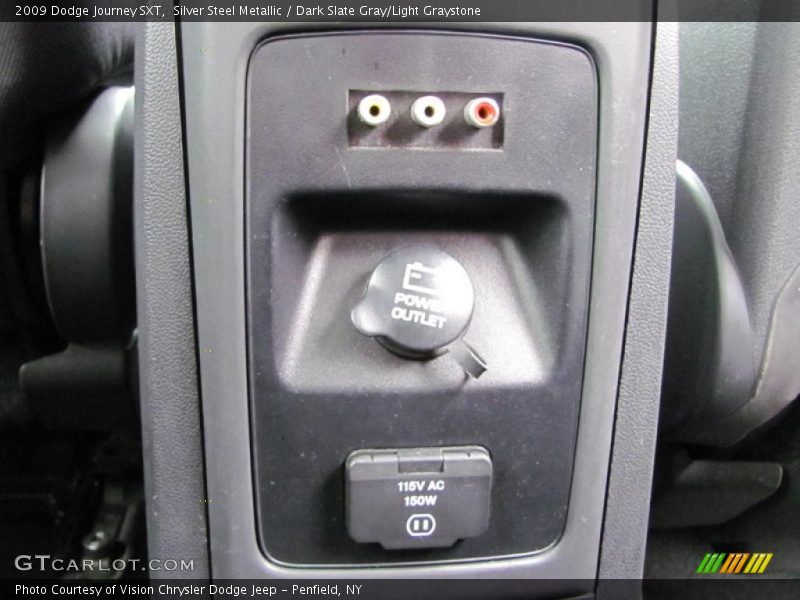 Silver Steel Metallic / Dark Slate Gray/Light Graystone 2009 Dodge Journey SXT