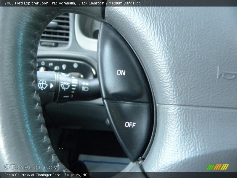 Black Clearcoat / Medium Dark Flint 2005 Ford Explorer Sport Trac Adrenalin