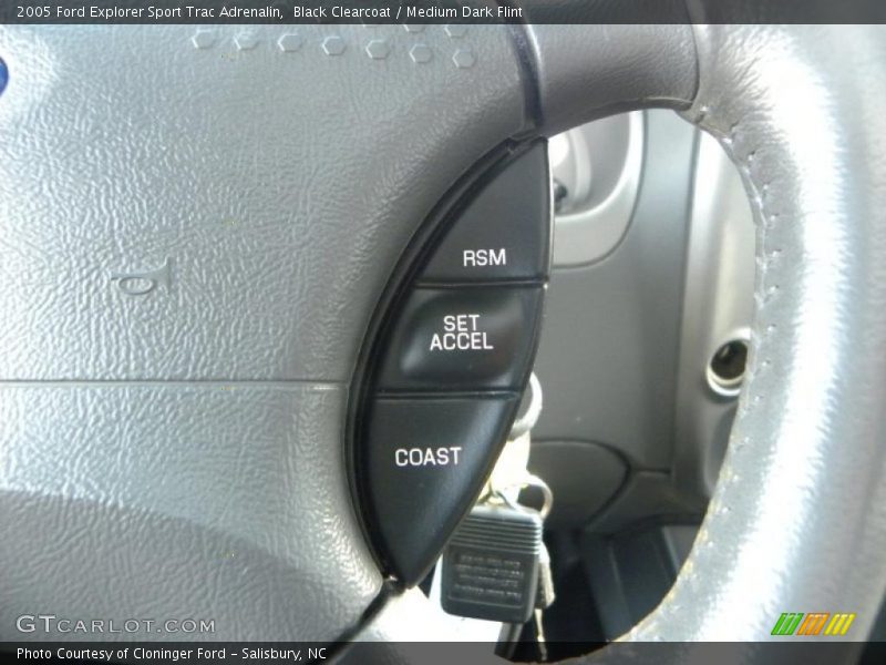 Black Clearcoat / Medium Dark Flint 2005 Ford Explorer Sport Trac Adrenalin