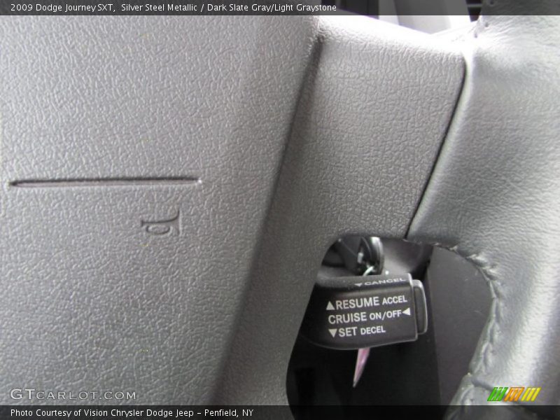Silver Steel Metallic / Dark Slate Gray/Light Graystone 2009 Dodge Journey SXT