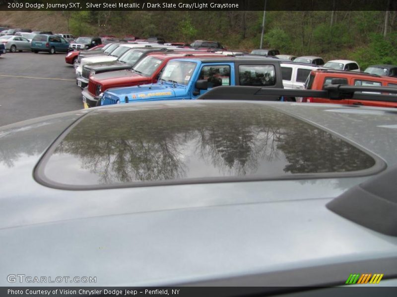 Silver Steel Metallic / Dark Slate Gray/Light Graystone 2009 Dodge Journey SXT