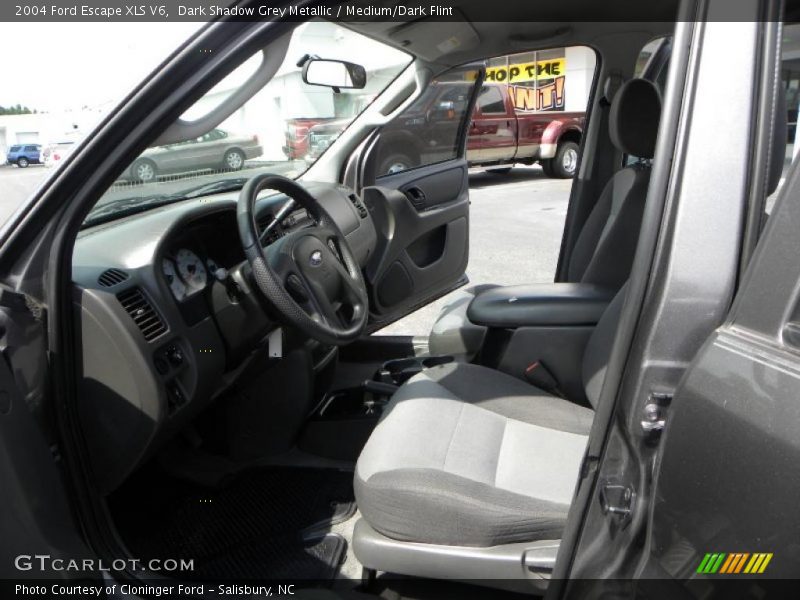 Dark Shadow Grey Metallic / Medium/Dark Flint 2004 Ford Escape XLS V6
