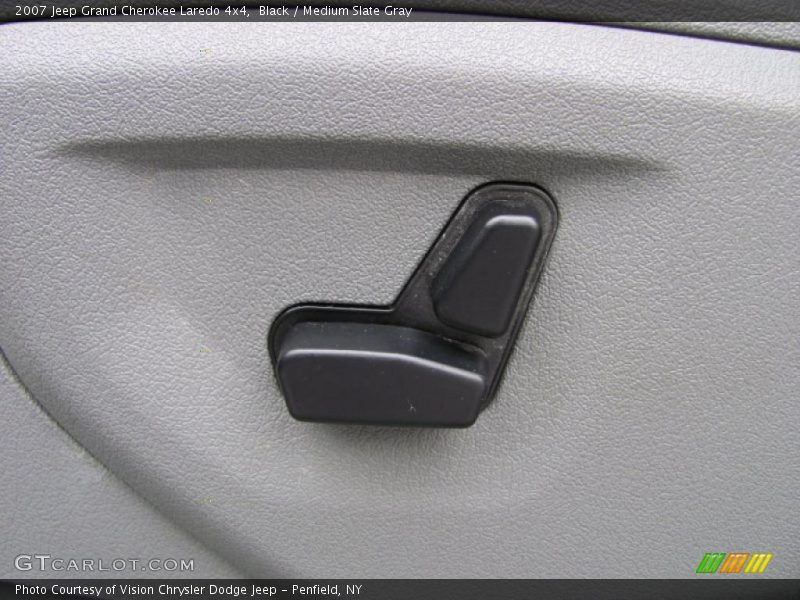 Black / Medium Slate Gray 2007 Jeep Grand Cherokee Laredo 4x4
