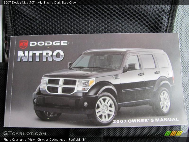 Black / Dark Slate Gray 2007 Dodge Nitro SXT 4x4