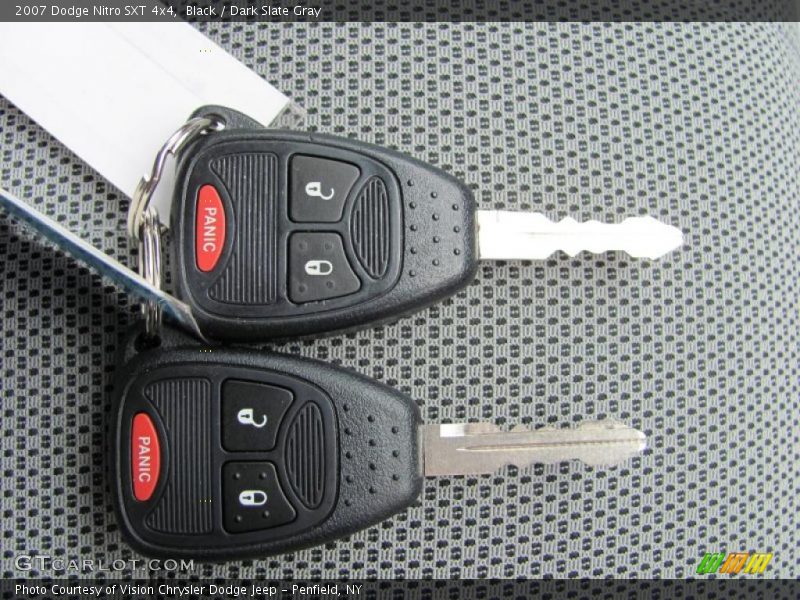 Black / Dark Slate Gray 2007 Dodge Nitro SXT 4x4