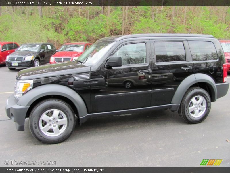 Black / Dark Slate Gray 2007 Dodge Nitro SXT 4x4