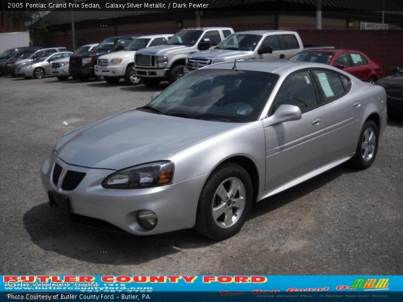Galaxy Silver Metallic / Dark Pewter 2005 Pontiac Grand Prix Sedan