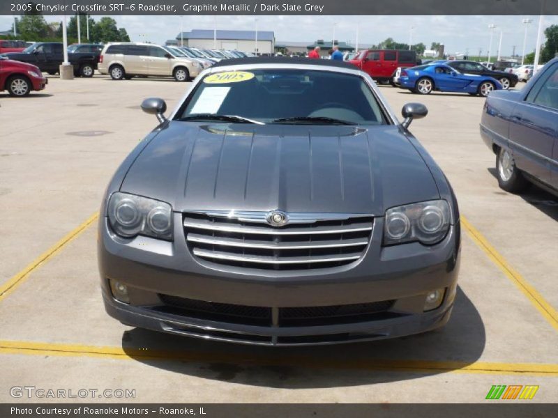 Graphite Metallic / Dark Slate Grey 2005 Chrysler Crossfire SRT-6 Roadster