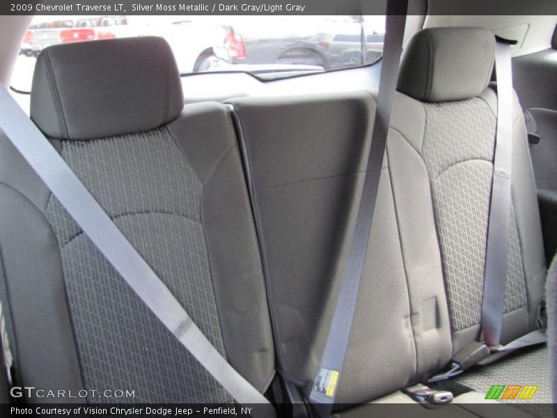 Silver Moss Metallic / Dark Gray/Light Gray 2009 Chevrolet Traverse LT