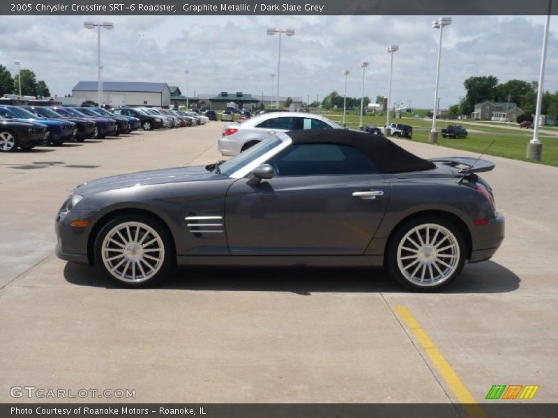 Graphite Metallic / Dark Slate Grey 2005 Chrysler Crossfire SRT-6 Roadster