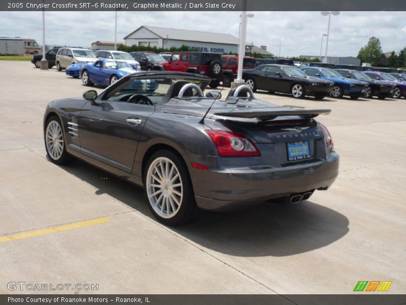 Graphite Metallic / Dark Slate Grey 2005 Chrysler Crossfire SRT-6 Roadster