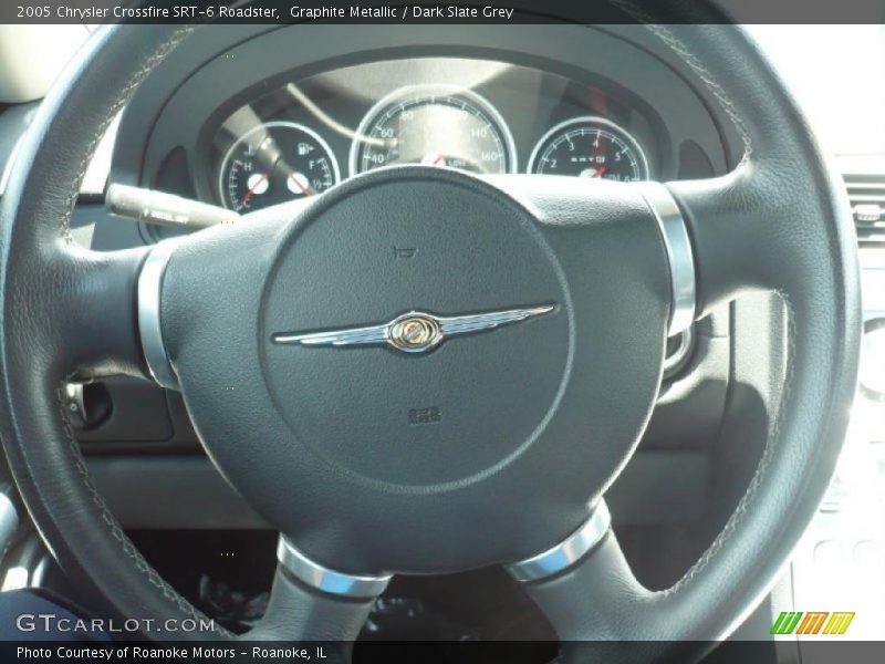 Graphite Metallic / Dark Slate Grey 2005 Chrysler Crossfire SRT-6 Roadster