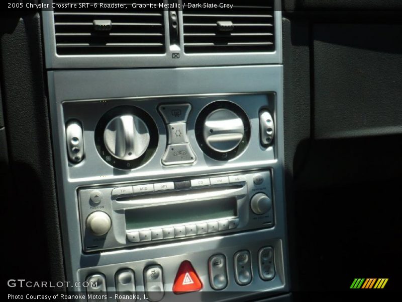 Controls of 2005 Crossfire SRT-6 Roadster