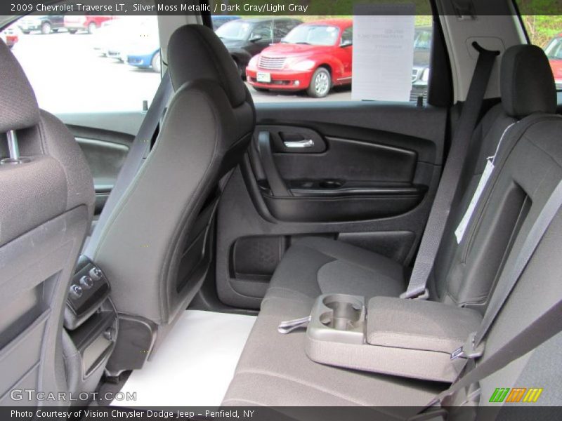 Silver Moss Metallic / Dark Gray/Light Gray 2009 Chevrolet Traverse LT