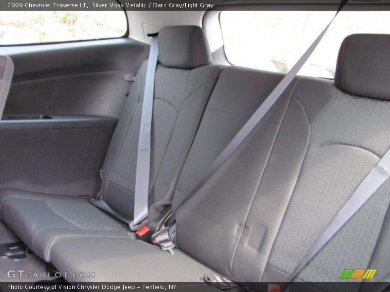 Silver Moss Metallic / Dark Gray/Light Gray 2009 Chevrolet Traverse LT