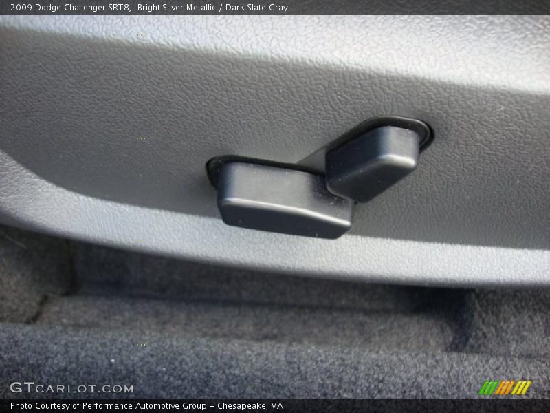Bright Silver Metallic / Dark Slate Gray 2009 Dodge Challenger SRT8