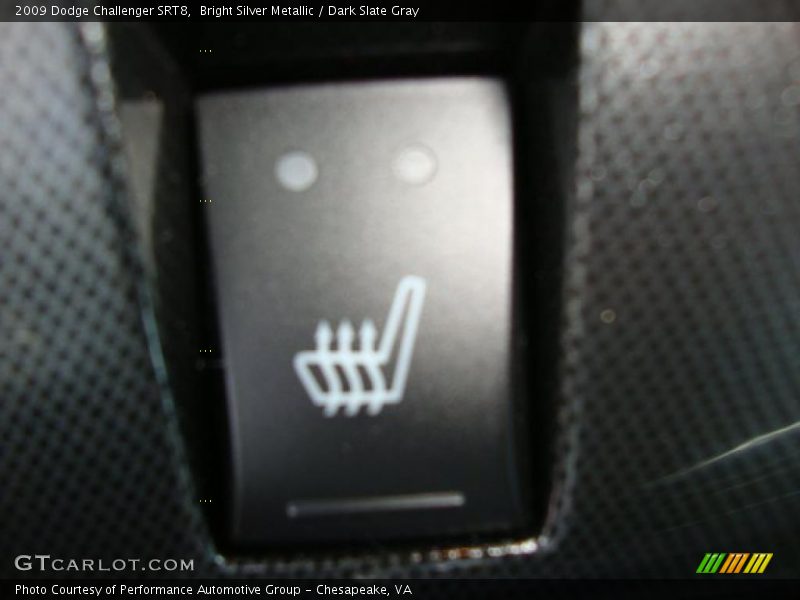 Bright Silver Metallic / Dark Slate Gray 2009 Dodge Challenger SRT8