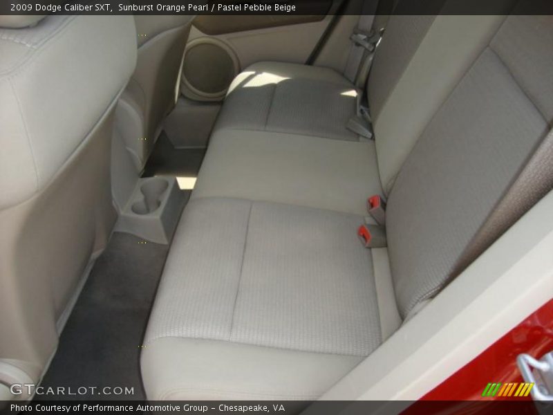 Sunburst Orange Pearl / Pastel Pebble Beige 2009 Dodge Caliber SXT