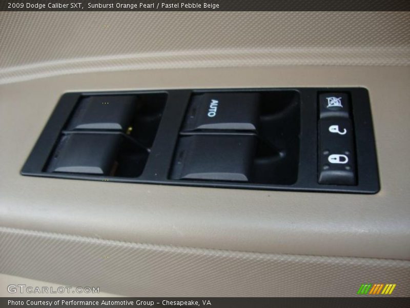 Sunburst Orange Pearl / Pastel Pebble Beige 2009 Dodge Caliber SXT