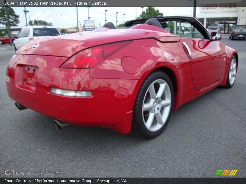 Redline / Charcoal 2004 Nissan 350Z Touring Roadster