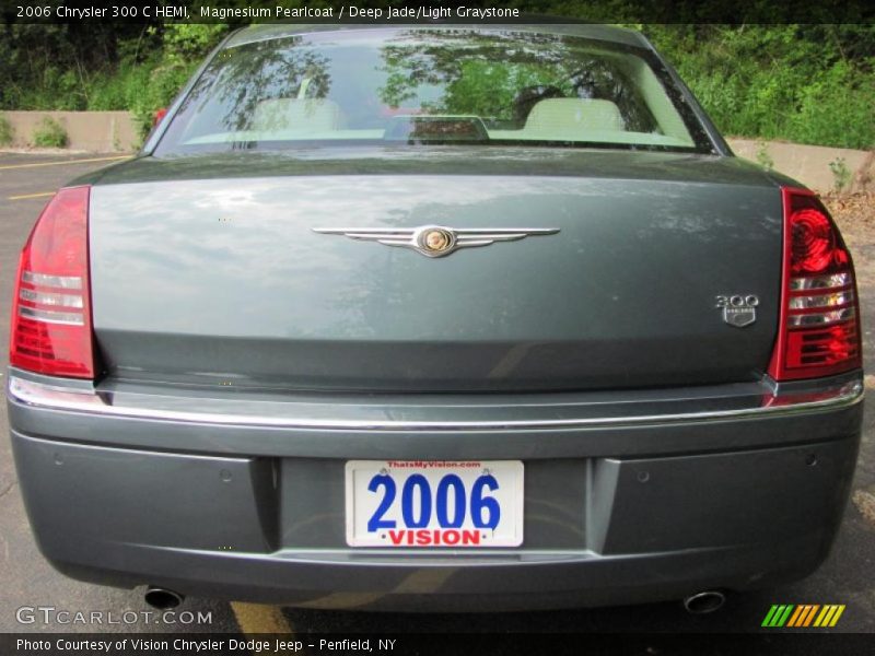 Magnesium Pearlcoat / Deep Jade/Light Graystone 2006 Chrysler 300 C HEMI