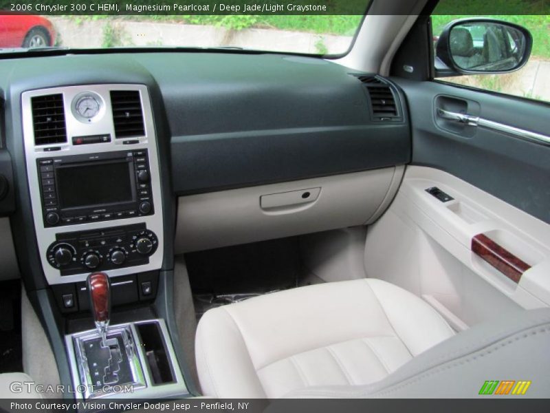 Magnesium Pearlcoat / Deep Jade/Light Graystone 2006 Chrysler 300 C HEMI