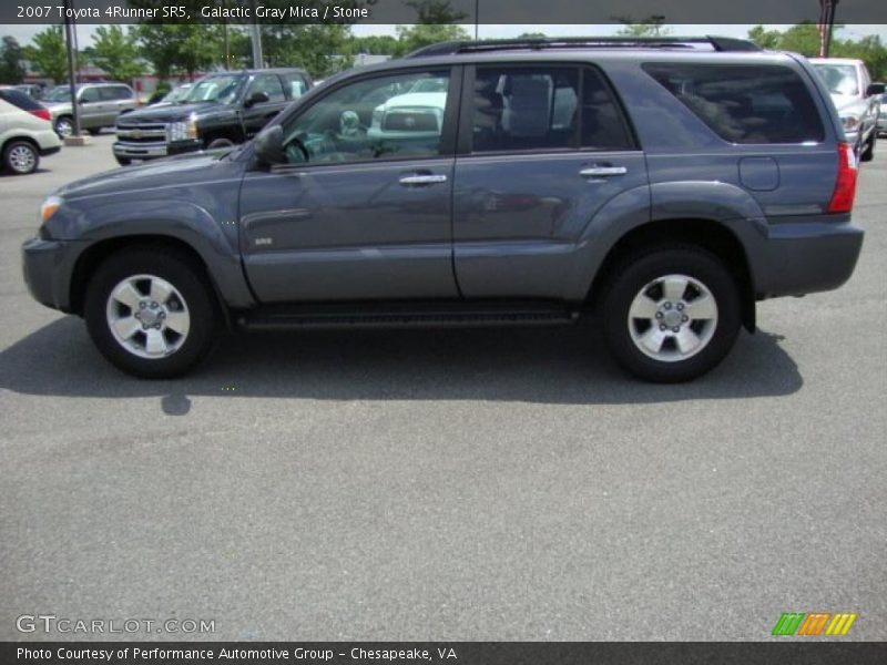 Galactic Gray Mica / Stone 2007 Toyota 4Runner SR5