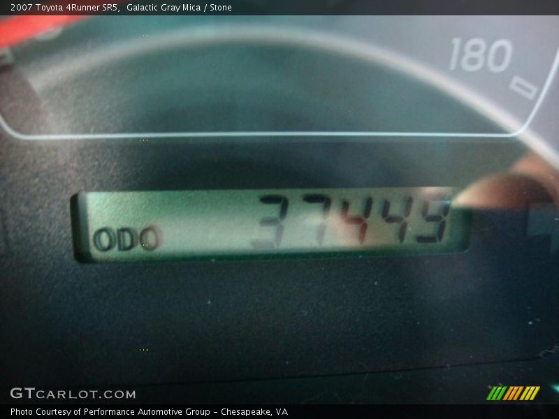 Galactic Gray Mica / Stone 2007 Toyota 4Runner SR5
