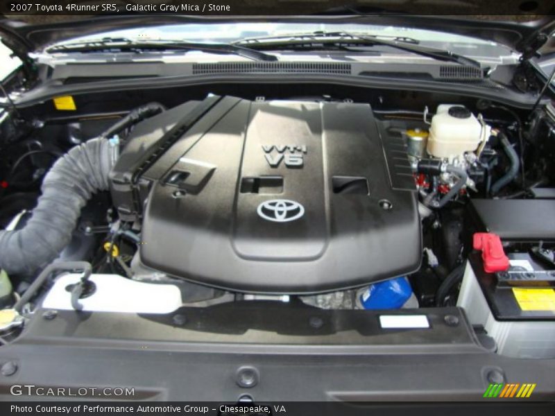 Galactic Gray Mica / Stone 2007 Toyota 4Runner SR5