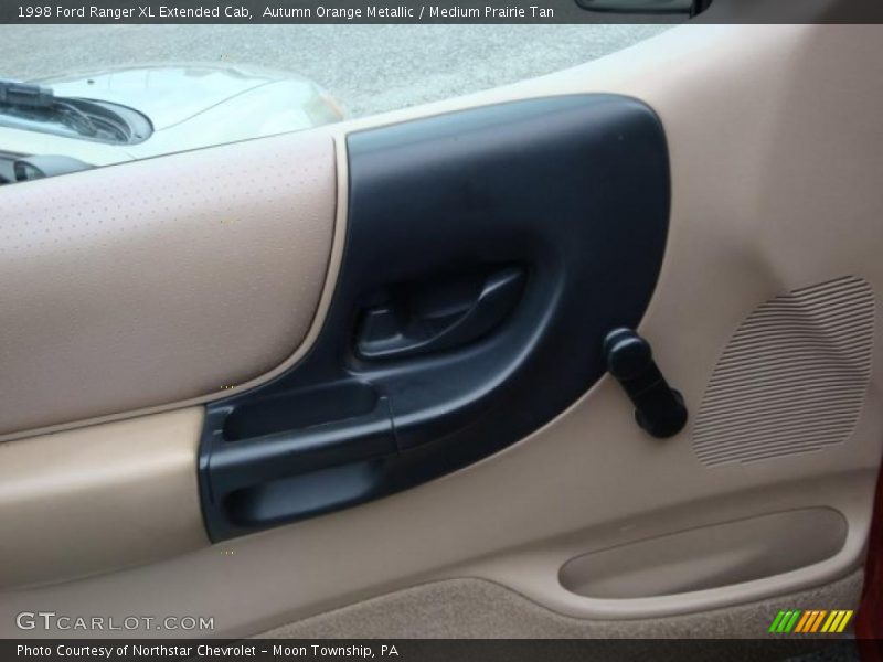 Autumn Orange Metallic / Medium Prairie Tan 1998 Ford Ranger XL Extended Cab