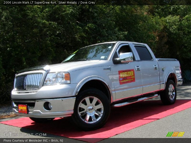 Silver Metallic / Dove Grey 2006 Lincoln Mark LT SuperCrew 4x4