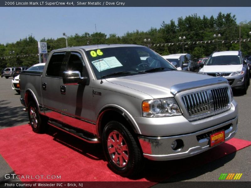 Silver Metallic / Dove Grey 2006 Lincoln Mark LT SuperCrew 4x4