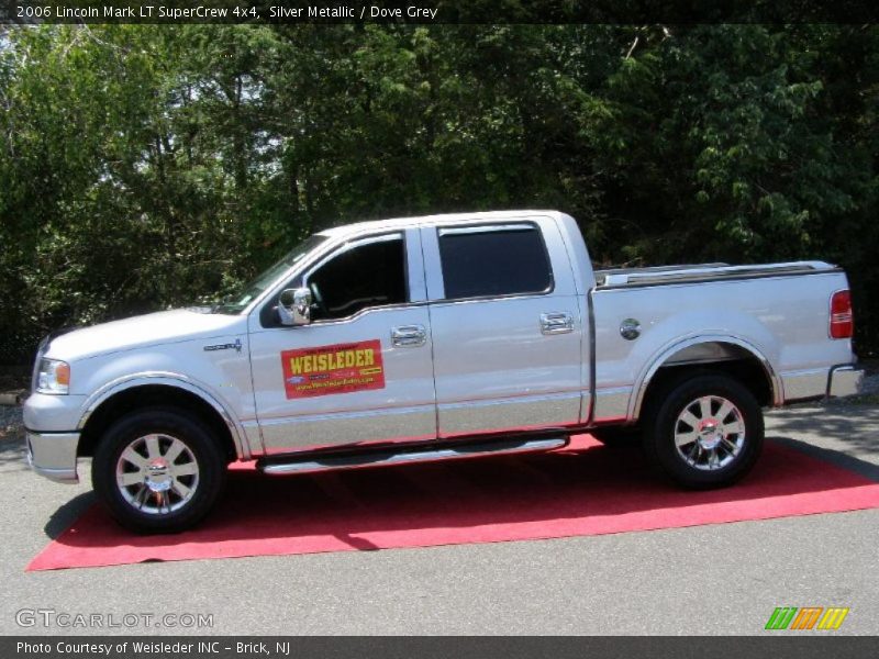 Silver Metallic / Dove Grey 2006 Lincoln Mark LT SuperCrew 4x4
