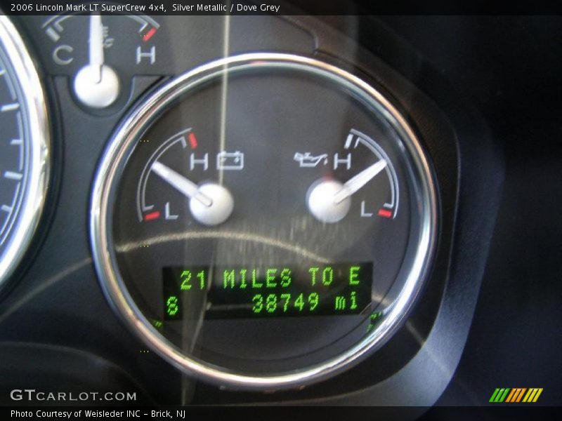 Silver Metallic / Dove Grey 2006 Lincoln Mark LT SuperCrew 4x4